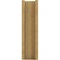 Ekena Millwork 6-in W x 14-in D x 22-in H Funston Trad Rough Cedar Woodgrain TimberThane Outlooker, Primed Tan OUTUR060X14X22FST04RCPR - alternate 6